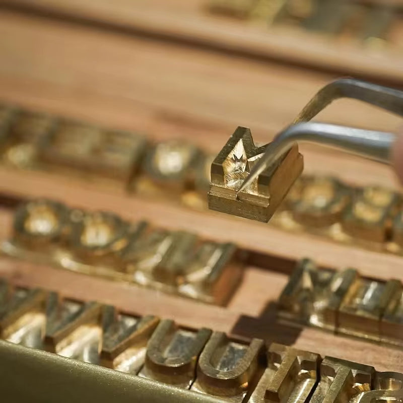 6mm Copper Brass Stamping Letters Numbers Alphabets Symbols Characters Molds CNC Engraving Molds for Hot Foil Stamping Machine DIY Gifts