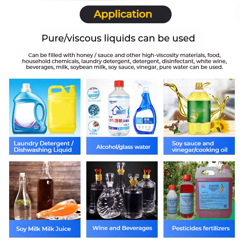 HD1800 Peristaltic Pump Weighing Micro Filling Machine Reagent Essential Oil Perfume Filling Machine