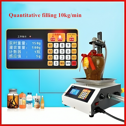 HD-1600 CNC Weighing Quantitative Liquid Filling Machine for Liquor Soy Milk Milk Beverage
