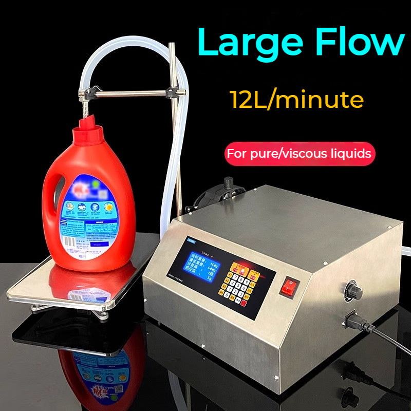 HD1800 Peristaltic Pump Weighing Micro Filling Machine Reagent Essential Oil Perfume Filling Machine