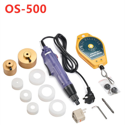 Electric Handheld Plastic PE Medicine Bottle Electric Capping Machine Screw Cap Sealing Machine Set