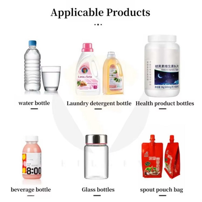 Electric Handheld Plastic PE Medicine Bottle Electric Capping Machine Screw Cap Sealing Machine Set