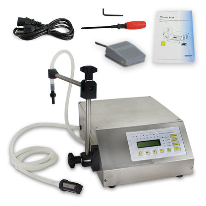 Diaphragm Pump LCD screen 5ml-3500ml Water Oil Liquid Filling Machine GFK-160