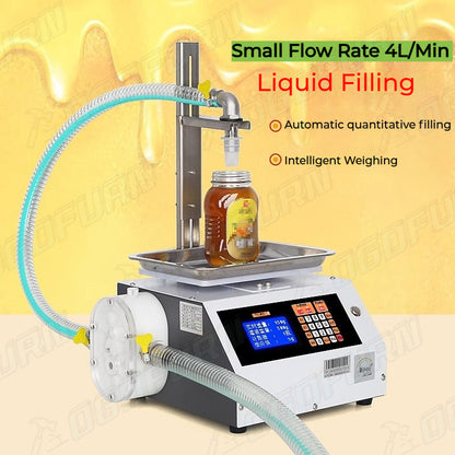 HD1790 Gear Pump Weighing Type Viscous Liquid Filling Machine Honey