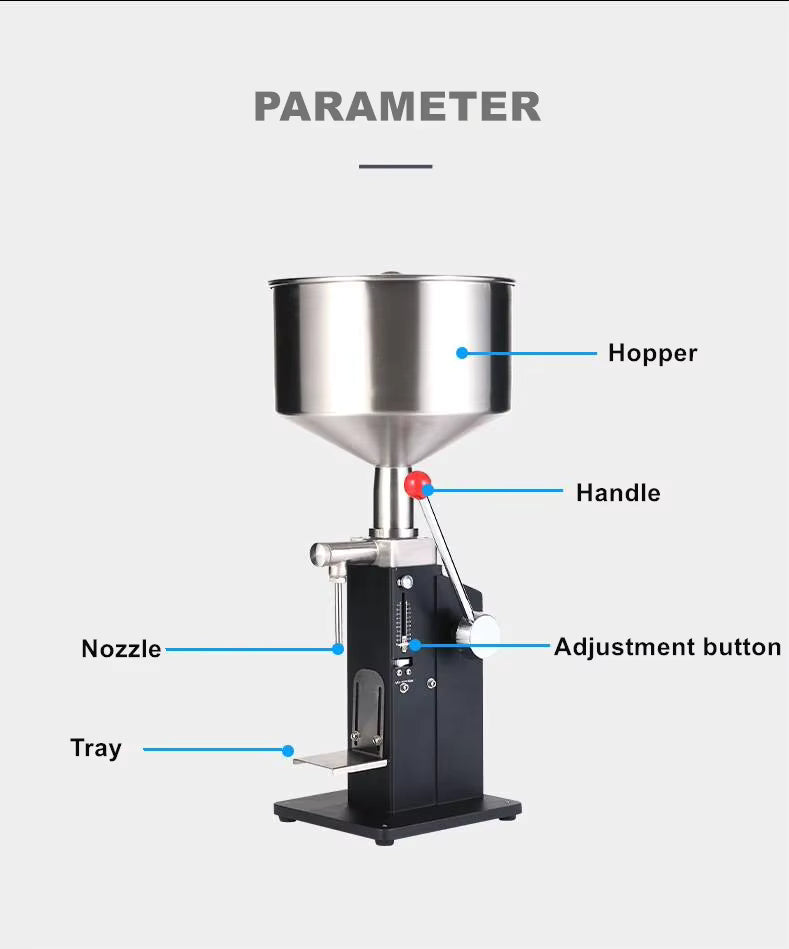 A03 Liquid Ketchup Chili Sauce Juice Beverage Paste Liquid Filling Machine