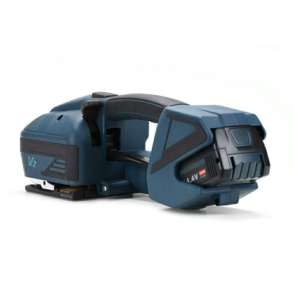 V2 Electric Strapping Machine 3200N Tensioner Automatic Strapping Tool for 1/2-5/8in PP/PET