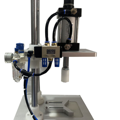 Pneumatic Spray Perfume Bottle Collar Ring Press Capping Machine Sealing Machine WT-70ZCT