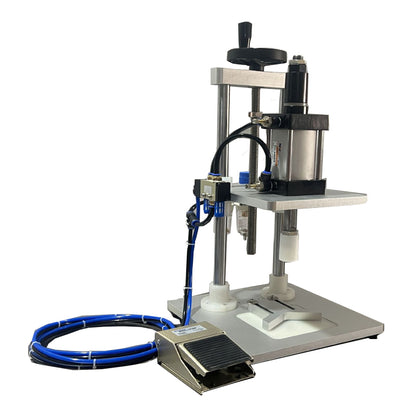 Pneumatic Spray Perfume Bottle Collar Ring Press Capping Machine Sealing Machine WT-70ZCT