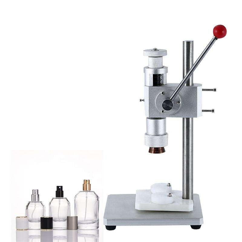 Manual Aluminum Plastic Cap Glass Small Vial Bottle Crimp Capping Sealing Machine WT-90XL