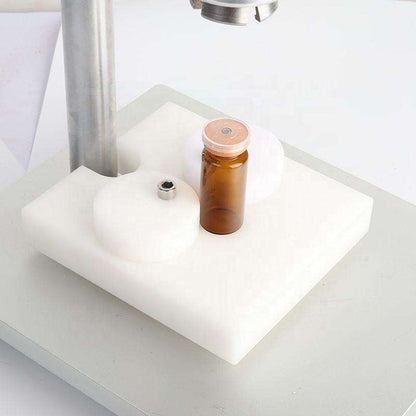 Manual Aluminum Plastic Cap Glass Small Vial Bottle Crimp Capping Sealing Machine WT-90XL