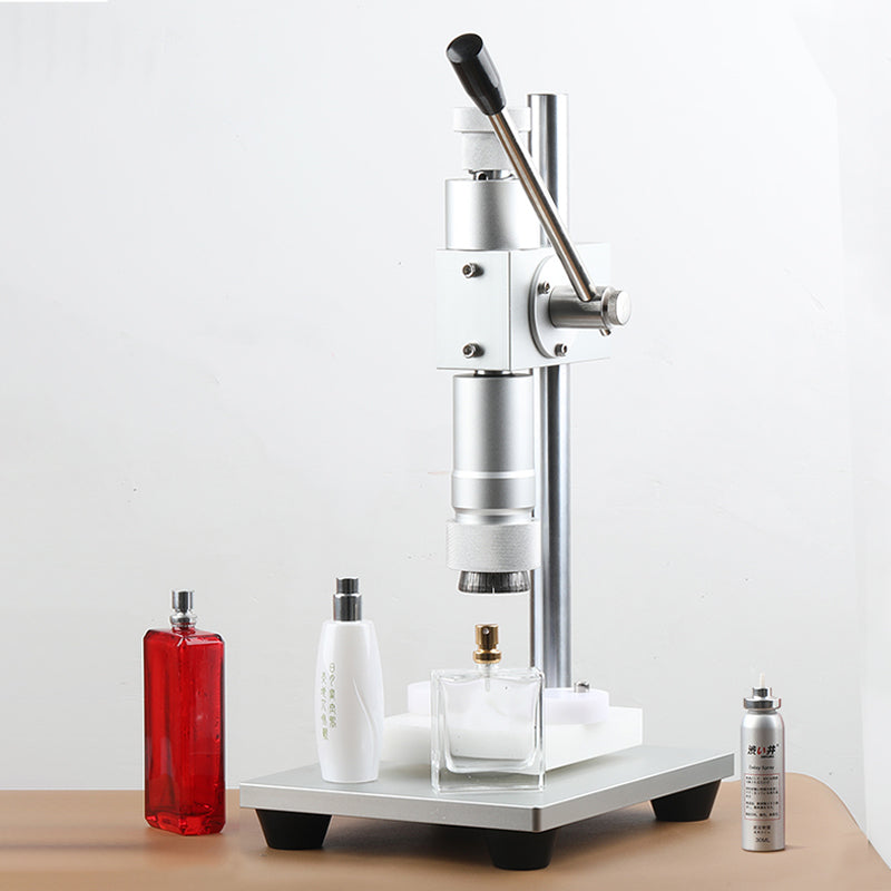 Aluminum Cap Perfume Bottle Manual Sealing Machine Spray Bottle Lock Capping Machine WT-90XZ