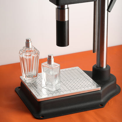 Manual Spray Perfume Bottle Sealing Machine Collar Ring Press Capping Machine WT-90CX