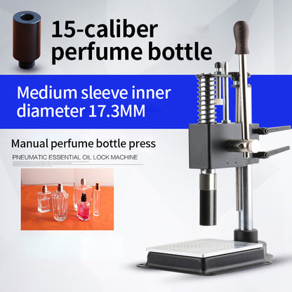Manual Spray Perfume Bottle Sealing Machine Collar Ring Press Capping Machine WT-90CX