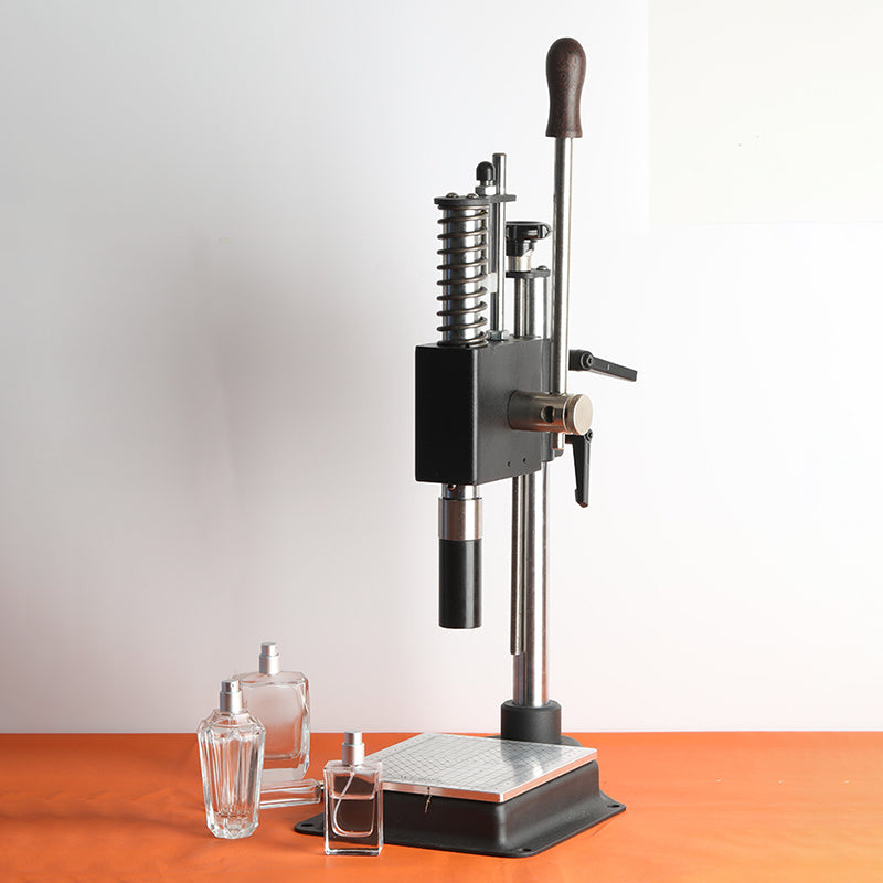 Manual Spray Perfume Bottle Sealing Machine Collar Ring Press Capping Machine WT-90CX