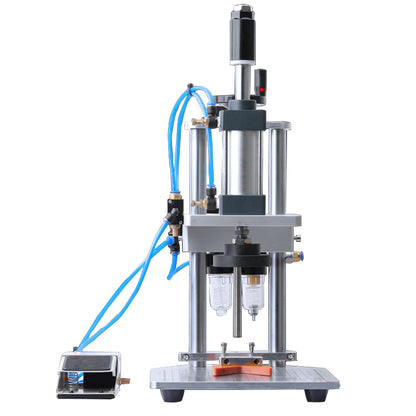 Table Pneumatic Punch Machine Semi-automatic Capping Machine Sealing Machine WT-70ZC