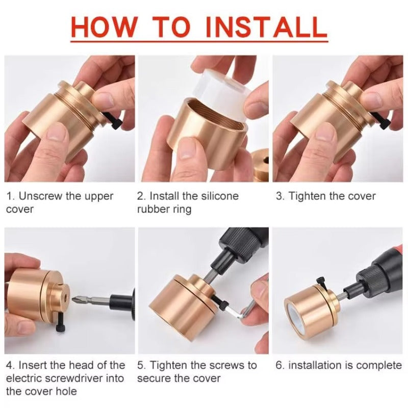 Electric Handheld Plastic PE Medicine Bottle Electric Capping Machine Screw Cap Sealing Machine Set