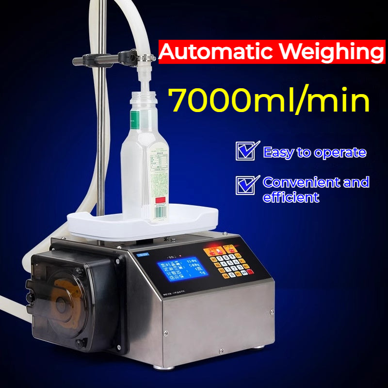 HD1800 Peristaltic Pump Weighing Micro Filling Machine Reagent Essential Oil Perfume Filling Machine