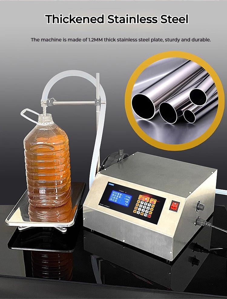 HD1800 Peristaltic Pump Weighing Micro Filling Machine Reagent Essential Oil Perfume Filling Machine