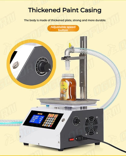HD1790 Gear Pump Weighing Type Viscous Liquid Filling Machine Honey
