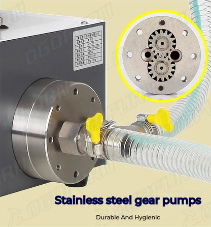 HD1790 Gear Pump Weighing Type Viscous Liquid Filling Machine Honey